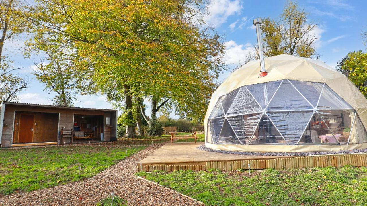 Luxury Dome With Private Wood-Fired Hot Tub Hotel Oxford Ngoại thất bức ảnh