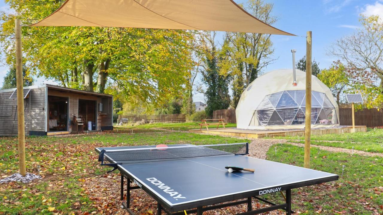 Luxury Dome With Private Wood-Fired Hot Tub Hotel Oxford Ngoại thất bức ảnh